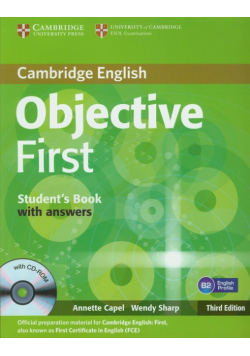 Objective First Student's Book with answers