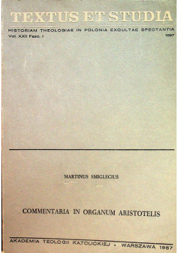 Commentaria in organum aristotelis