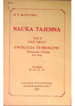 Nauka tajemna Tom 2 Część 2