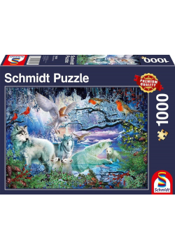 Puzzle PQ 1000 W zimowym lesie G3