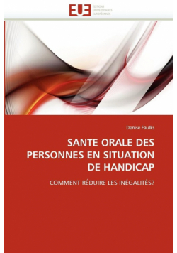 Sante Orale Des Personnes En Situation De Handicap