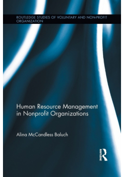 Human Resource Management in Nonprofit Organizations