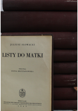Słowacki dzieła wszystkie 9 Tomów 1949 r.