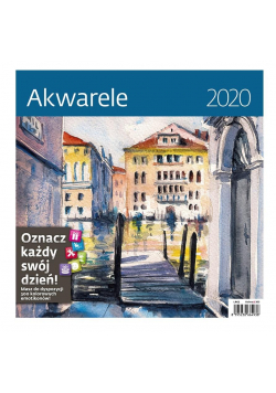 Kalendarz 2020 30x30cm Akwarele HELMA