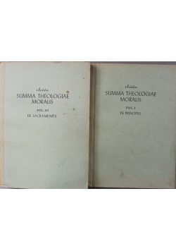 Summa theologiae moralis vol. 1 i 3