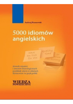 5000 idiomów angielskich
