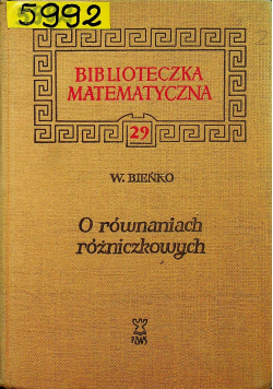 O równaniach różniczkowych