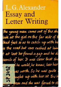 Essay and Letter Writing