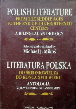 Literatura polska od średniowiecza do końca XVIII wieku