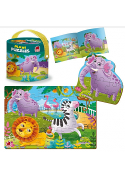 Maxi puzzle 2w1 Zoo