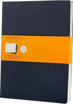 Zestaw 3 zeszytów Cahier Journals 19x25 linia