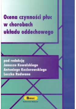 L. - Ocena czynności płuc w chorobach układu oddechowego