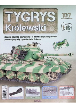 Kolekcja Tygrys Królewski Czołg Nr 107 / 24