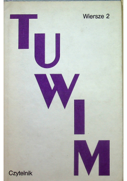 Tuwim Wiersze Tom 2