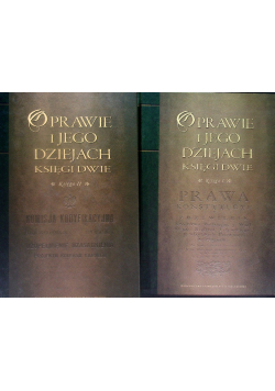 O prawie i jego dziejach Księga 1 i 2