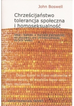 Chrześcijaństwo tolerancja społeczna i homoseksualność