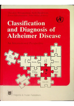 Classification and Diagnosis of Alzheimer Disease