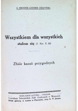 Zbiór kazań przygodnych