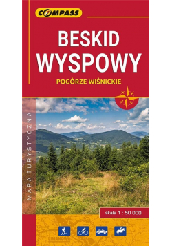 Mapa turystyczna - Beskid Wyspowy 1:50 000