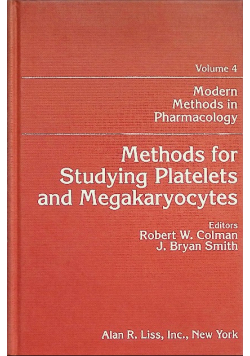Methods for Studying Platelets and Megakaryocytes