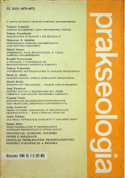 Prakseologia Nr 1 - 2
