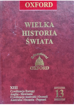 Oxford Wielka Historia Świata Tom 13