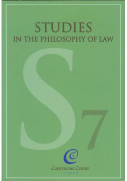 Studies in the Philosophy of Law vol. 7