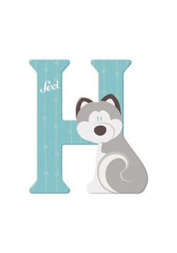 Litera H Husky Zestaw zwierzęcy 12 sztuk