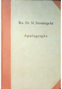 Apologetyka 1932 r
