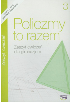 Janowicz Jerzy - Policzmy to razem 3 Zeszyt ćwiczeń