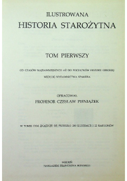 Dzieje powszechne ilustrowane Tom 1 Część 1
