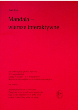 Mandala - wiersze interaktywne