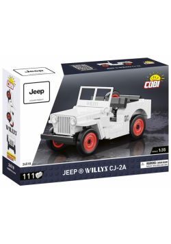 Jeep Willys CJ-2A biały
