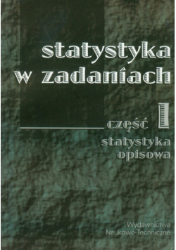 Statystyka w zadaniach 1