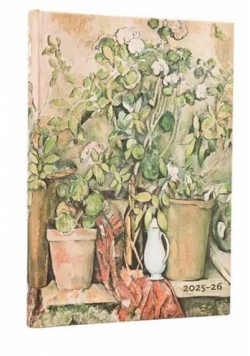 Kalendarz książkowy midi 25/26 18M Cezanne