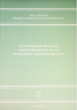Doskonalenie produktu i przedsiębiorstwa na tle