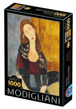 Puzzle 1000 Modogliani, Portret Jeanne Hebuterne