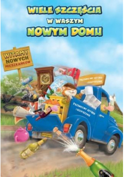Kartka okolicznościowa Nowy dom