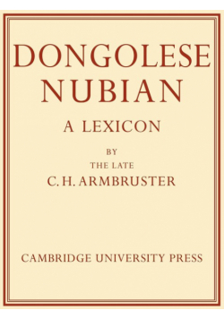Dongolese Nubian