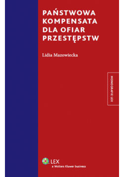 Mazowiecka Lidia - Państwowa kompensata dla ofiar przestępstw