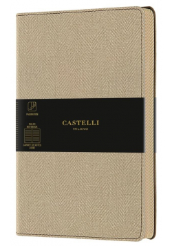 Notatnik 13x21cm linia Castelli Harris Desert Sand