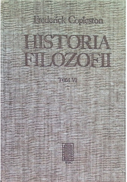Historia Filozofii Tom VI