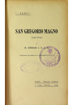 San Gregorio Magno 1904r