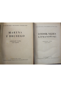 Maryna z Hrubego /Janosik nędza Litmanowski 1949 r.