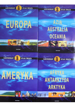 Ilustrowany Atlas świata 4 tomy