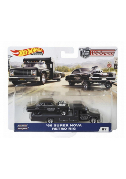 Hot Wheels Pojazd transportowy Retro Rig