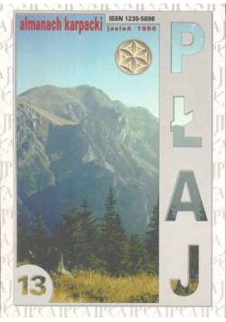Płaj Tom 13 almanach karpacki jesień