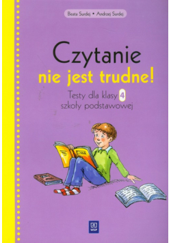 Czytanie nie jest trudne 4 testy Szkoła podstawowa