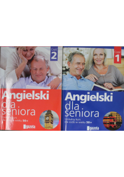 Angielski dla seniora 2 tomy plus 2 CD