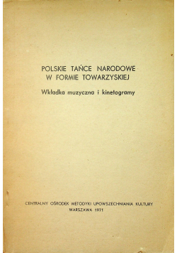 Polskie Tańce Narodowe w Formie Towarzyskiej